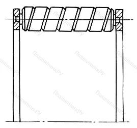 Модификация подшипника 65910 размер 52,4x80,975x43,8