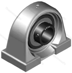 Высокотемпературный подшипниковый узел UCPA 204 BHTS ZZ 280° BECO в Смоленске