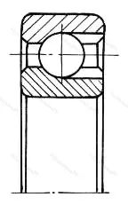 Модификация подшипника 6-970104 размер 20x42x12