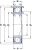 Подшипник S 71905 CE/P 4A