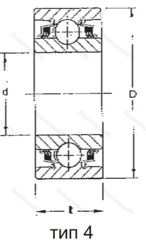 Радиальный шариковый подшипник W 211 PP 3 FBJ в Смоленске