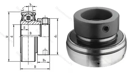 Корпусный подшипник SA 206