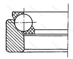 Подшипник  996908 размер 40,1x56,5x9,692
