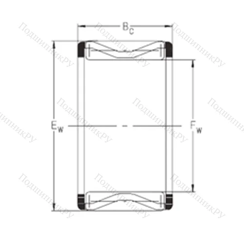 Подшипник игольчатый радиальный C 202624