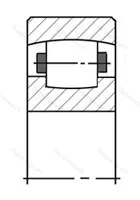 Модификация подшипника 23306Е размер 30x72x19 от производителя  МПЗ
