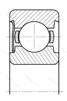 Подшипник 6211-Z/P 6Q 6 размер 55x110x21 от производителя  SKF