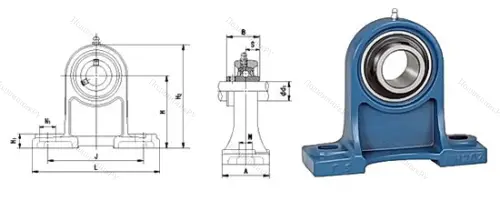 Подшипниковый узел UCPH 202 в Смоленске