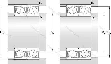 Подшипник S 7204 ACD/HCP 4A