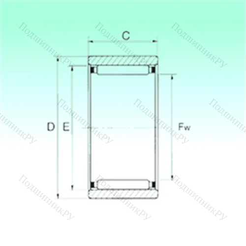Подшипник игольчатый радиальный RNAO 20x28x13