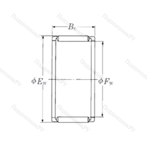 Подшипник игольчатый радиальный FWF-252913 от производителя  NSK