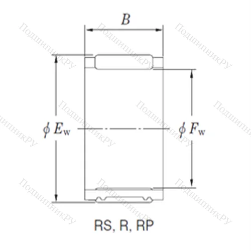Подшипник игольчатый радиальный 70R 7830