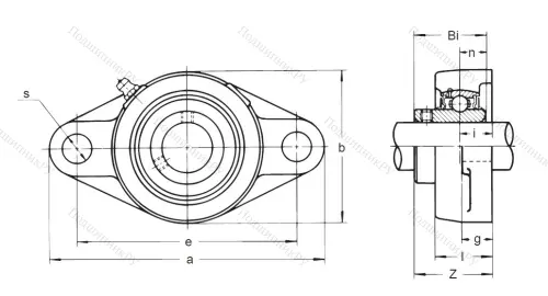 Подшипниковый узел UFL 004 (ASAHI) в Смоленске