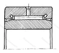 Модификация подшипника 4074103 размер 17x35x18 МПЗ