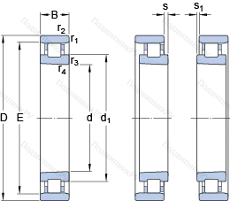 Подшипник N 1014 KTNHA/SP