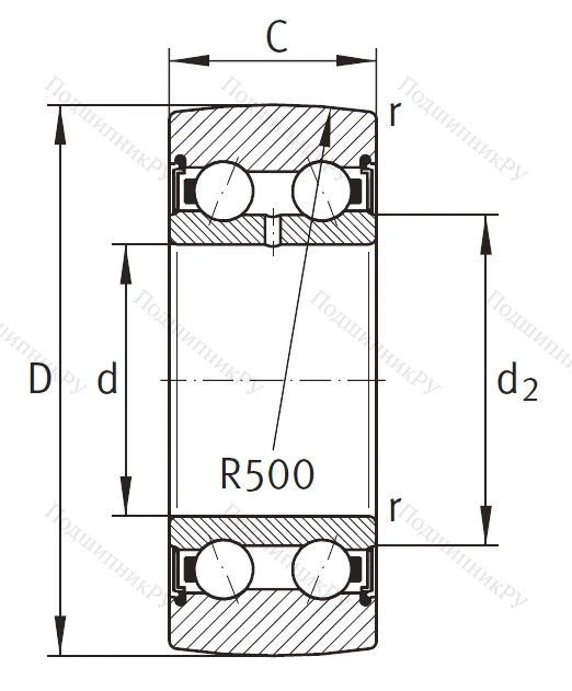 Подшипник LR 5200 X 2Z