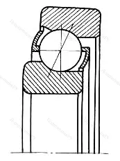 Подшипник  326704 размер 20x52x17