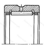 Подшипник  7254709 размер 50x62x35