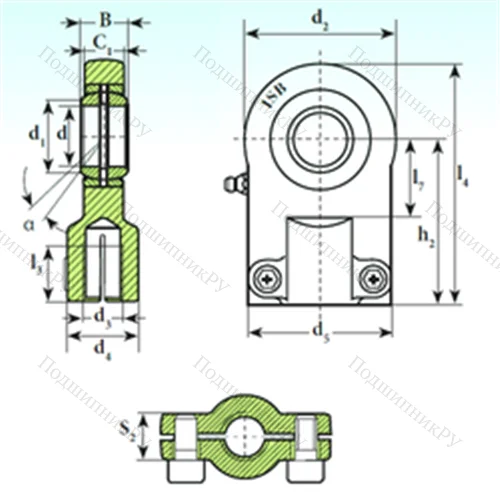 Подшипник скольжения сферический TAPR 707 DO