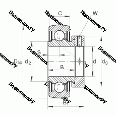 Подшипник RAE 40-NPP-B