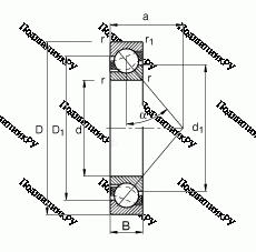 7008A 5TRV 1VSUMP 3 радиально-упорный шпиндельный подшипник NSK