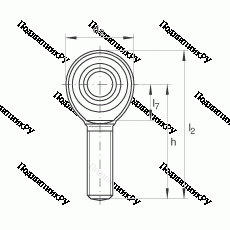 Подшипник GAKR 20-PW