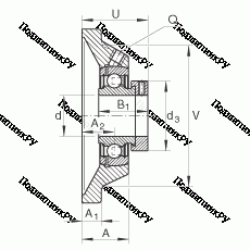 Подшипник PCJ 60-N